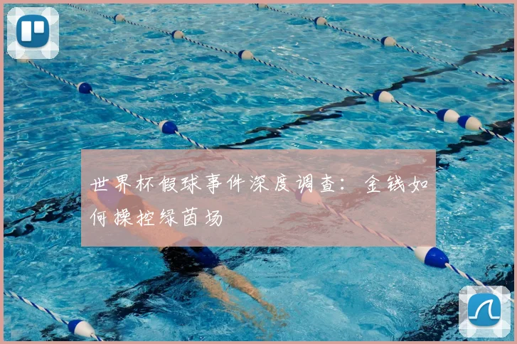世界杯假球事件深度调查:金钱如何操控绿茵场