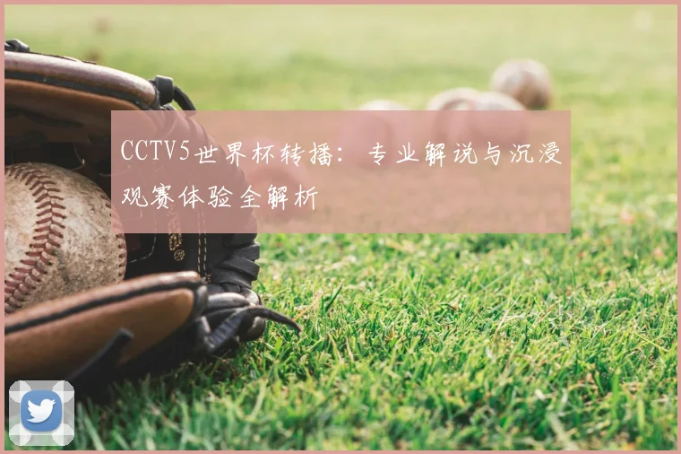 CCTV5世界杯转播:专业解说与沉浸观赛体验全解析